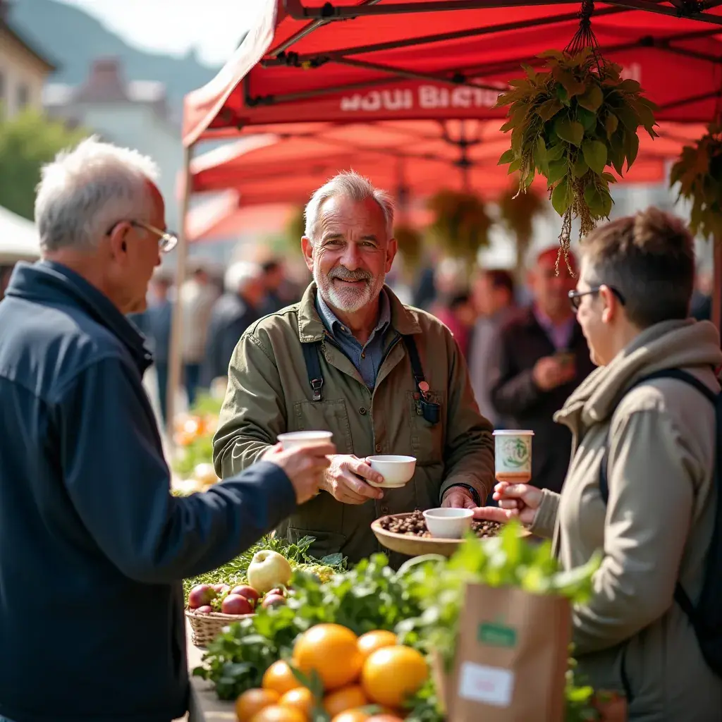 Nyugodt környezet, ahol a szívbarát teát fogyasztják.